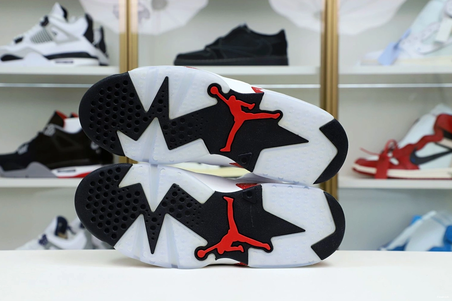 6 JORDAN RED OREO AIR 0717